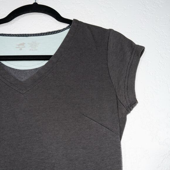 Horny Toad Gray Jersey Knit‎ Dress Size Small - Picture 2 of 7